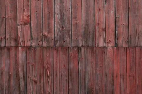The side of a weathered barn. Stock Photos