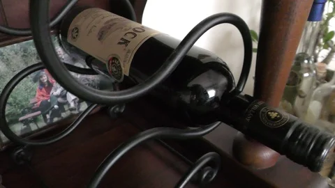 A sideboard with the things of life Vídeo Stock 124782035