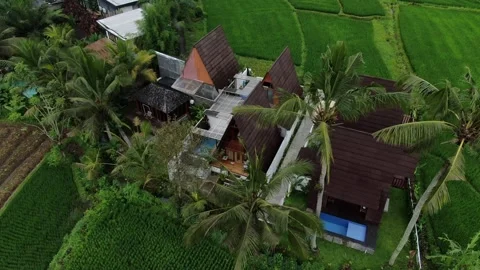Sidemen villas Stock Footage 303574382
