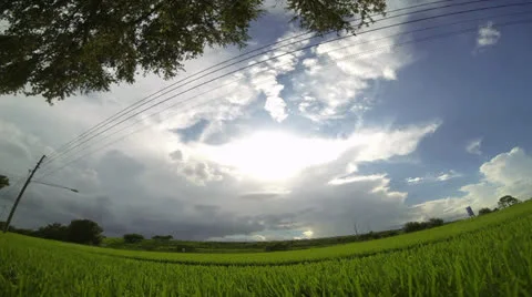 Sidewalk and sky time lapse Stock-Footage 25453070