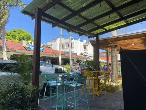 Sidewalk Cafe Stock Photos