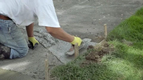 Sidewalk corner patch leveling (color corrected) Vidéo 65265600