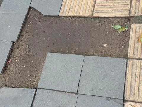 Sidewalk floor Stock Photos