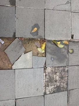 Sidewalk floor Stock Photos