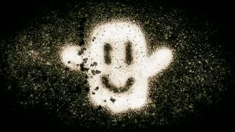 Sidewalk Ghost Stock Photos