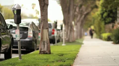 Sidewalk Person Walking 스톡 동영상 10910454