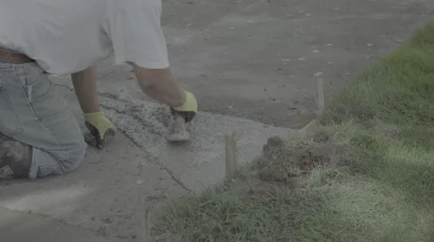 Sidewalk repair: Corner patch leveling (S-log3) Vidéo 65265579