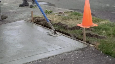 Sidewalk Repair edging one square Vidéo 65265131