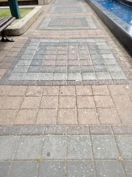 Sidewalk Special Texture Stock Photos