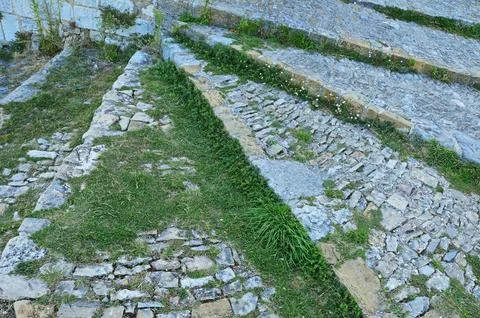 Sidewalk steps Stock Photos