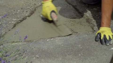 Sidewalk sunny corner patch smoothing (true color) Vidéo 65265606