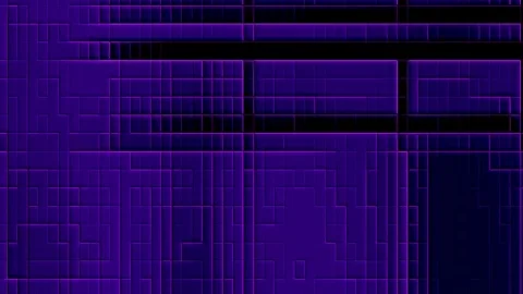 Sideways Block Parade Glitch Geometric Scrolling Texture Background Video stock 300040077