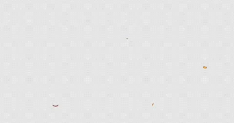 Sideways Embers 4K Stock Footage 152083435