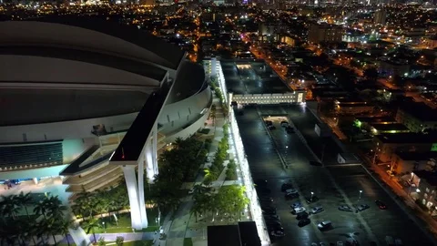 71 Aerial Marlins Stadium Stock Video Footage - 4K and HD Video Clips