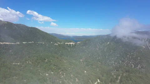 Sideways through the clouds Stock Footage 132991672