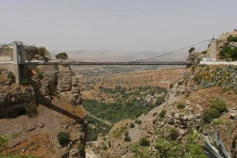 Sidi M’Cid bridge, Constantine 스톡 사진