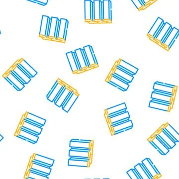 Siding building material vector seamless pattern Ilustración de archivo