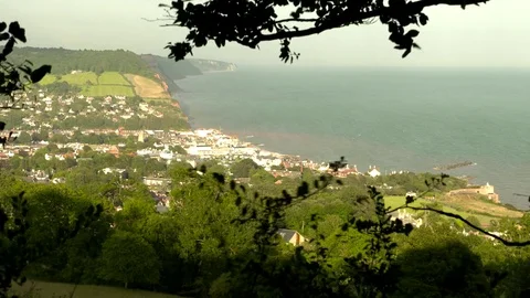 SIDMOUTH, DEVON 库存影片 84439473