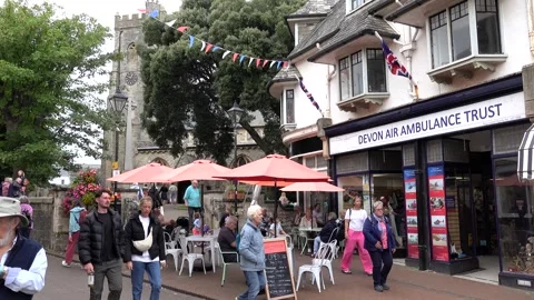 Sidmouth, Devon, UK Stock Footage 269407806