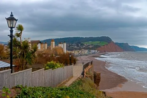 Sidmouth, Devon, Uk Stock Photos