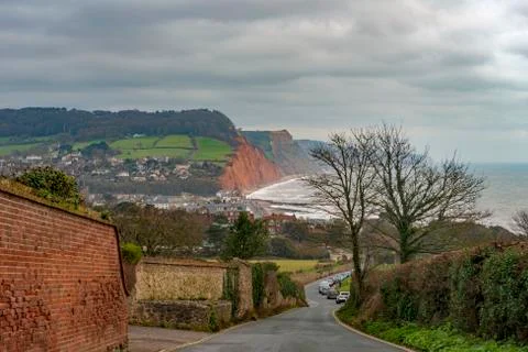 Sidmouth, Devon, Uk Stock Photos