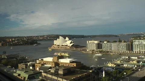 Sidney real time and time lapse 動画素材 121684513