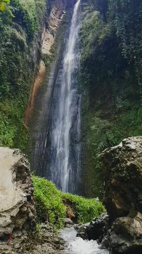 Sidoharjo Waterfal Stock Footage 169496551