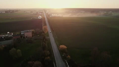 Siedlemin dym Stock Footage 252539979