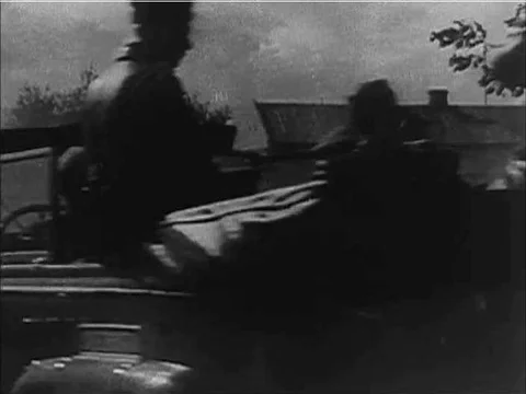 The Siege of Warsaw continues under Adolf Hitler's army until the Polish army Stock Footage 79465029