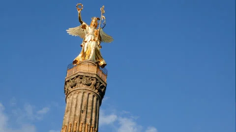 Siegessaeule, Berlin, Germany Stock Footage 26711690