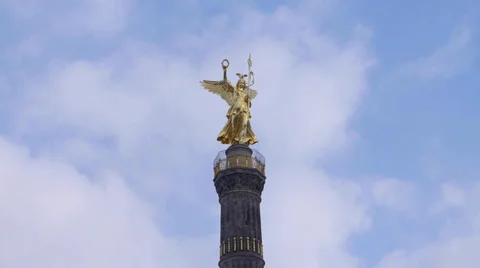 Siegessäule in berlin Stock Footage 32963066
