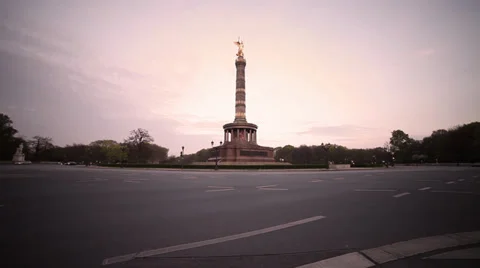 Siegessäule berlin Stock-Footage 37064075