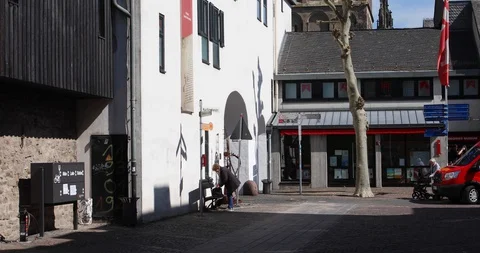 Siegfried museum Xanten Stock Footage 128693176
