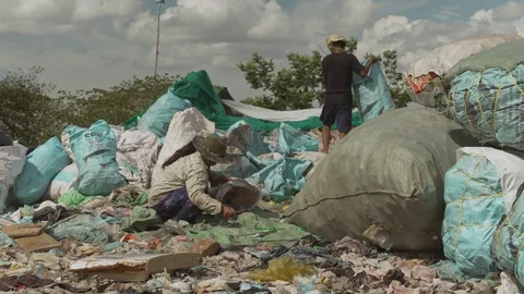 Siem Reap Dump 02 Stock Footage 116843461