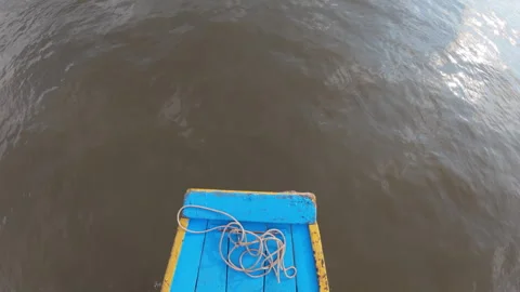 Siem Reap Kompong Phluk Floating Village Stock Footage 306046817