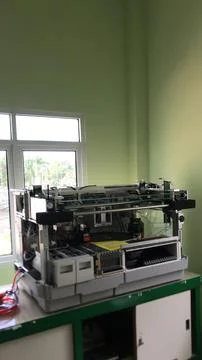 Siemens immunology machine Stock-Fotos