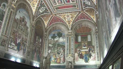 Siena Cathedral Video stock 12453907