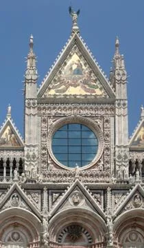 Siena cathedral Stock Photos