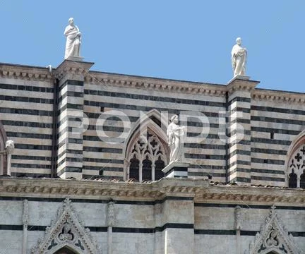 Siena cathedral Stock Photos