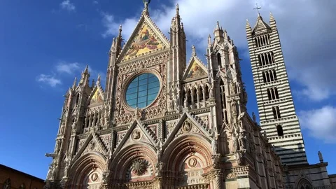Siena Cathedral - Tuscany Stock Footage 79922920