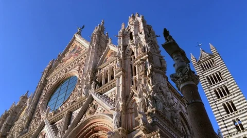 Siena Cathedral - Tuscany Video stock 79923071
