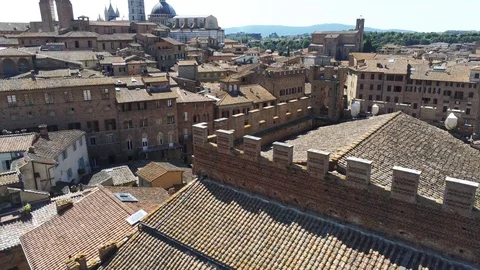 Siena centre Stock Footage 109328936