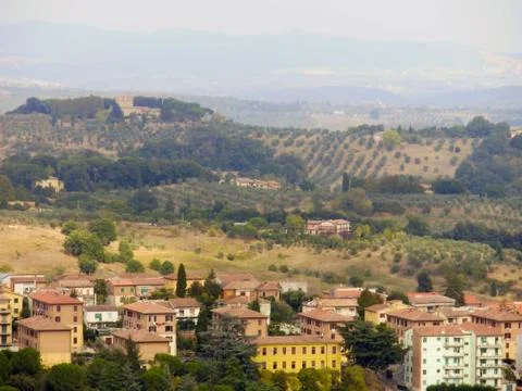 Siena Cityscape Stock Photos