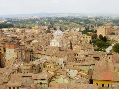 Siena Cityscape Stock Photos