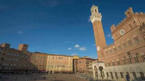 Siena, Italy Time Lapse Stock Footage 45266451