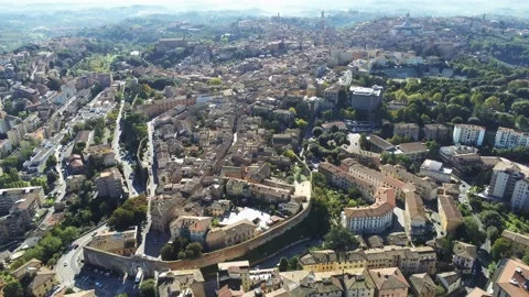 Siena outskirts Video stock 185906447