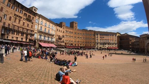 Siena Square Video stock 109063193