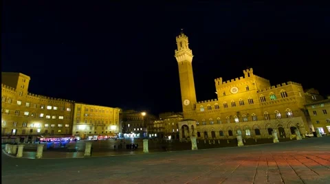 Siena,Italy Timelaps Video stock 49931050