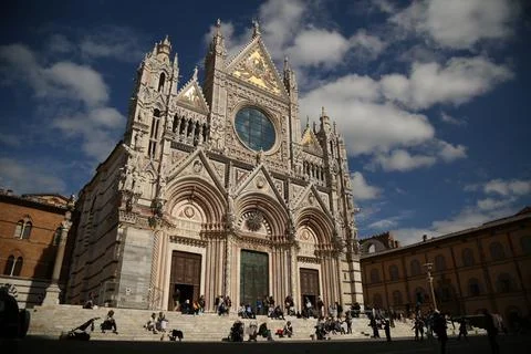 Sienna cathedral Stock Photos