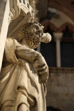 Sienna statue Stock Photos